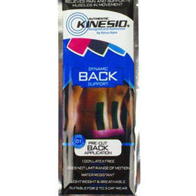Slika Kinesio Pre-Cut protibolečinski elastični trak za hrbet