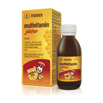 Slika Medex multivitamin junior sirup na osnovi medu, 150 mL