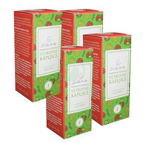 Slika Lekobeba vetrovne kapljice, 70 g (4 za ceno 3)