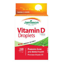 Slika Jamieson D vitamin 1.000 IE kapljice, 11.4 mL