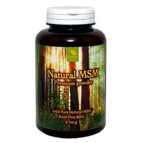 Slika Natural MSM Premium organsko žveplo v prahu, 210 g