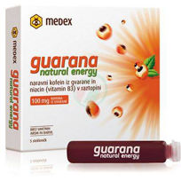 Slika Guarana natural energy Medex, 10x9 mL