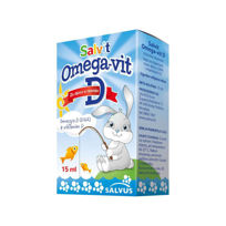 Slika Salvit Omega-Vit D kapljice, 15 mL