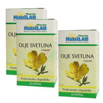 Slika Nutrilab olje svetlina, 120 kapsul + 60 kapsul GRATIS
