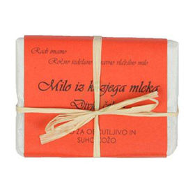 Slika Bela Milina milo iz kozjega mleka z vonjem divje češnje, 100 g