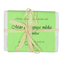 Slika Bela Milina milo iz kozjega mleka z vonjem kamilic, 100 g