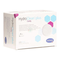 Slika Hydroclean Plus Cavity sterilna obloga z ringer raztopino (okrogla obloga) 4 cm, 10 oblog