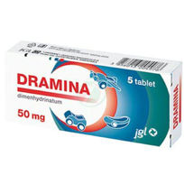 Slika Dramina 50 mg, 5 tablet