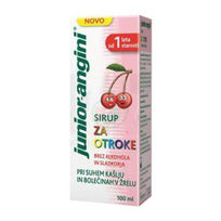 Slika Junior Angini sirup, 100 mL