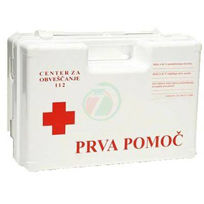 Slika SI standard kovček za prvo pomoč - prazna omarica
