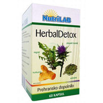 Slika Nutrilab Herbal Detox, 60 kapsul