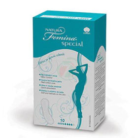 Slika Natura Femina Extra vložki, 10 vložkov