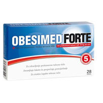 Slika Obesimed Forte pri prekomerni telesni teži, 28 kapsul