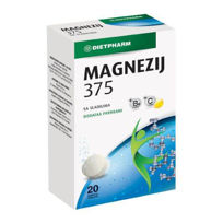 Slika Dietpharm magnezij 375, 30 šumečih tablet z okusom limone