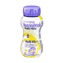 Slika NutriniDrink Multi Fibre z okusom banane, 200 mL