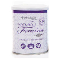 Slika Natura Femina by Ellen Super higienski tamponi, 8 tamponov
