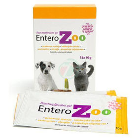 Slika EnteroZOO veterinarski gel za želodec v vrečkah, 15 x 10 g