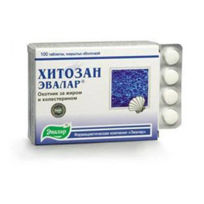 Slika Hitozan Evalar, 100 tablet