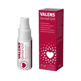 Valens Quvital Q10 pršilo z vitaminom B1, 27 mL