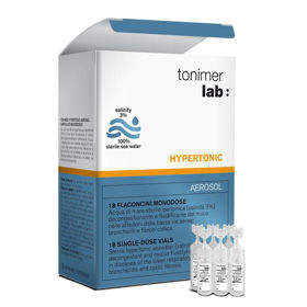 Slika Tonimer lab : AEROSOL 3 % hipertonična raztopina, 18 monodoz