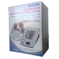 Slika Minuta avtomatski merilnik krvnega tlaka, 1 set