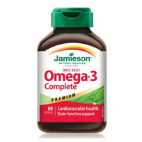 Slika Jamieson Omega-3 Complete 1.000 Premium, 80 kapsul