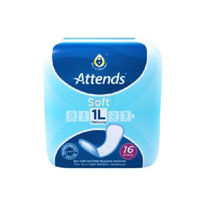 Slika Attends Soft Mini 1 Long predloge za srednje močno inkontinenco, 16 predlog