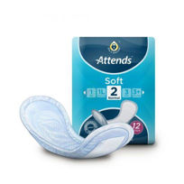 Slika Attends Soft Normal 2 predloge za srednjo inkontinenco, 30 predlog