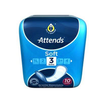 Slika Attends Soft Extra 3+ predloge za močnejšo inkontinenco, 10 predlog