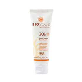 BioSolis zaščitna krema za obraz z ZF 30, 50 mL