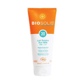 BioSolis zaščitno mleko z ZF 30, 100 mL