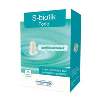 Slika S-biotik Forte mlečnokislinske bakterije, 15 kapsul