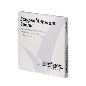 Slika Eclypse Adherent Sacral visoko vpojna obloga za križnico 17x19 cm, 10 oblog - CLONED