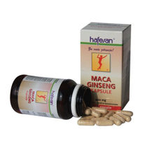 Slika Hafesan maca ginseng kapsule, 60 kapsul ali KOMPLET