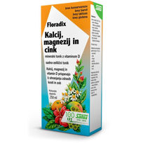 Slika Floradix kalcij, magnezij in cink, 250 mL