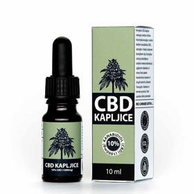 CBD kapljice 1000 mg, 10 mL