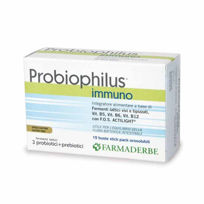 Slika Farmaderbe Probiophilus Immuno, 12 vrečic