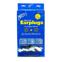 Slika Silikonski ušesni zamaški Mack's (200 parov)