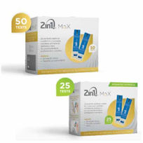 Slika 2in1. MaX testni lističi za glukozo