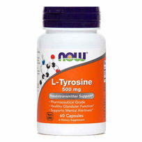 Slika Now L-Tirozin 500 mg, 120 kapsul