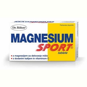 Slika Dr. Böhm Magnesium Sport  tablete, 60 tablet