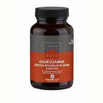 Slika TerraNova glukozamin, smola bosvelije in MSM, 50 kapsul
