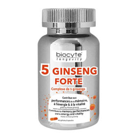 Slika Biocyte 5 Ginseng Forte, 40 kapsul