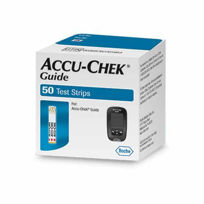 Slika Accu-Chek Guide testni lističi - glukoza, 50 lističev