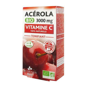 Slika Acerola Bio 3000 mg, 14 žvečljivih tablet