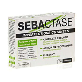 Slika Sebactase za kožo, 30 tablet