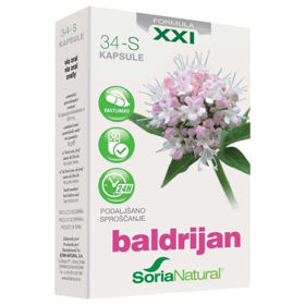 Slika Soria Natural Baldrijan XXI - podaljšano sproščanje, 30 kapsul