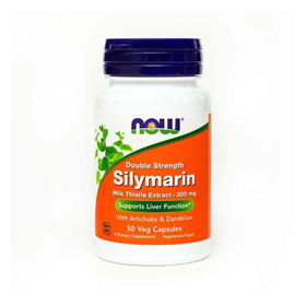 Slika Now Silimarin (Milk Thistle Extract), 50 kapsul
