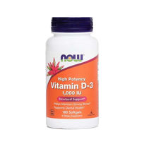 Slika Now vitamin D-3 25 mcg (1000 IU) kapsule, 180 kapsul
