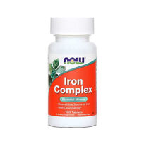 Slika Now železo kompleks, 100 tablet